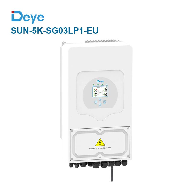 Deye SUN-5K-SG03LP1-EU 5kW Solar Hybrid Inverter