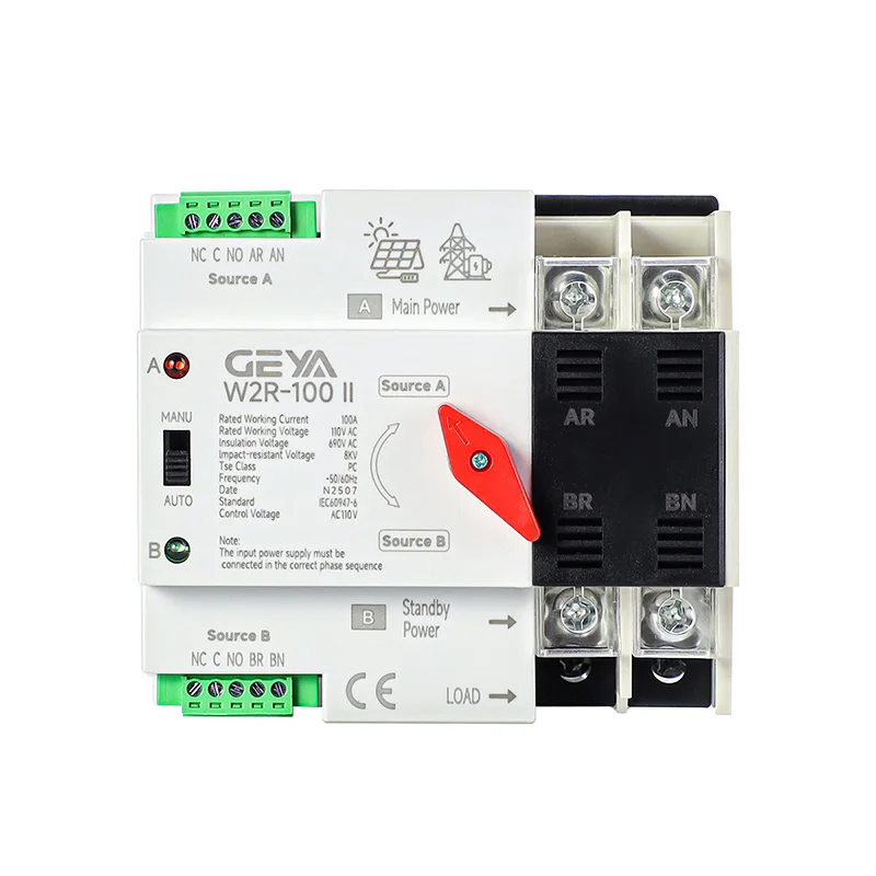 Geya 100A Automatic Transfer Switch