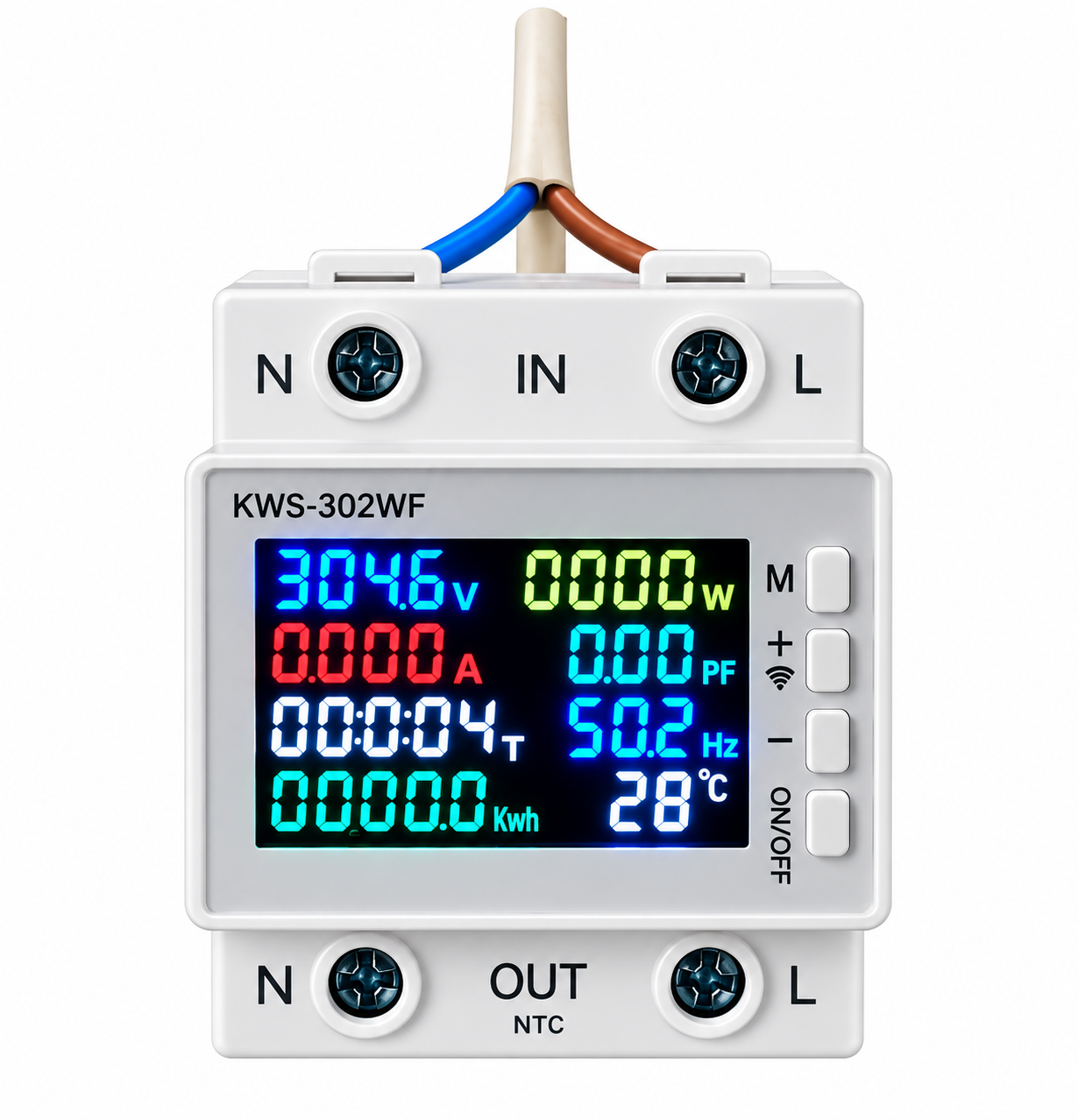 Smart electrical power monitoring device